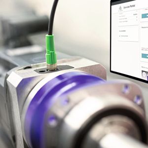 Smarte Getriebe generieren Nutzungsdaten. Über den DT lassen sich dann Statistiken zum Einsatz und zu möglichen Ausfallursachen erstellen.(Bild:  Wittenstein SE)