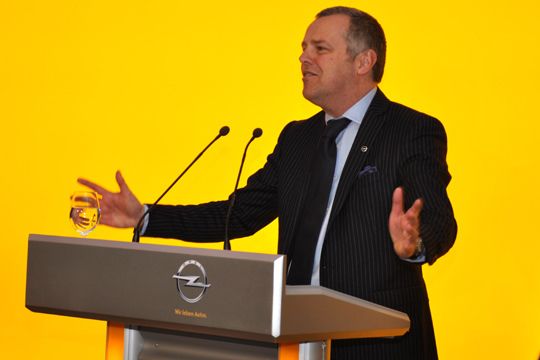 Alain Visser: „Umweltschutz ist bei Opel kein Trend, sondern Philosophie.“ (Archiv: Vogel Business Media)