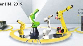 Im Mittelpunkt des Messeauftrittes von Fanuc stehen integrierte Lösungen, die ein breites Produktportfolio bis zu hin Konzepten wie „Service First“ abdecken. (Fanuc)