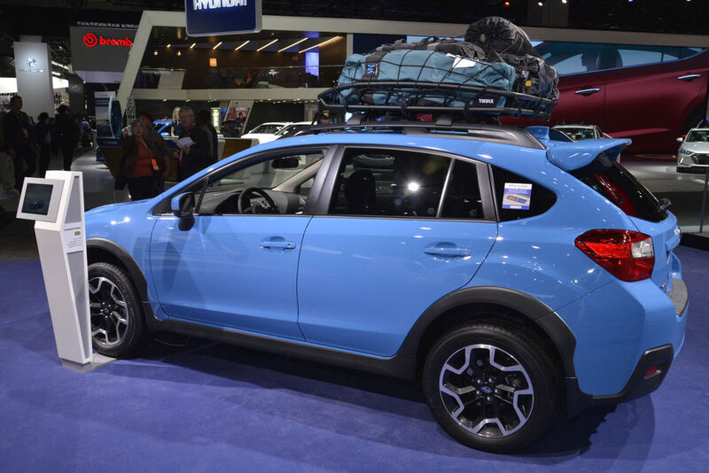 Subaru will mit dem Crosstrek vermutlich bei Kunden punkten, die es in die Natur zieht. (Newspress)