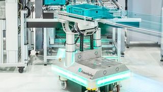 Autonom navigierende mobile Roboter sind ein Schlüsselelement für flexible Produktionen und Logistikanwendungen. (Rainer Bez)
