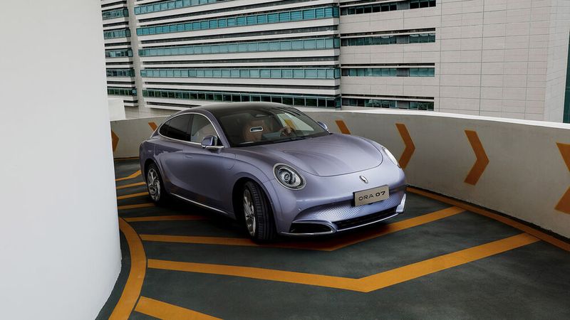 Die Einstiegsversionen Pure und Pro haben jeweils 150 kW/204 PS, Frontantrieb und einen 64 kWh-LFP-Akku. (Bild: GWM)