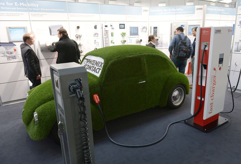 Angebote rund um Energie und Elektromobilität finden sich 2014 in den Hallen 11, 12, 13 und 27 der Hannover-Messe. (Bild: Hannover-Messe)