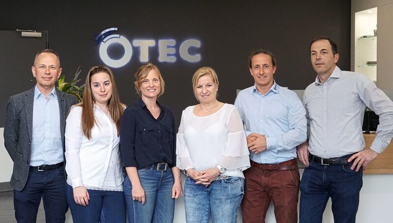 Das dreisprachige Team für Vertrieb, Technik und Service speziell für die Schweiz. (Otec GmbH)
