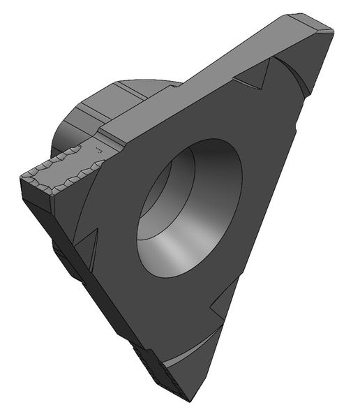 This laser geometry was developed together with a customer and was used as a special tool for one and a half years. It performed so well that Simtek has now integrated it into its standard program. (Source: Simtek)