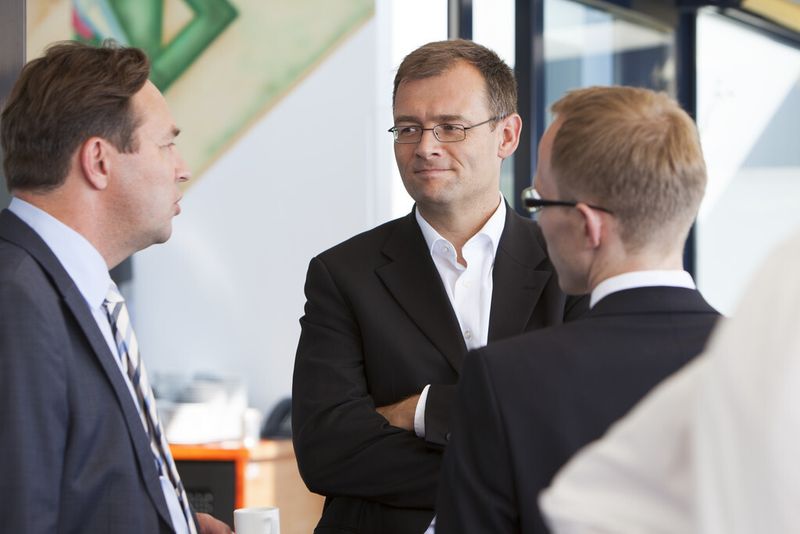 Das Swissmem Symposium bietet eine gute Gelegenheit neue Kontakte zu knüpfen und bestehende zu pflegen. (Bild: Swissmem)