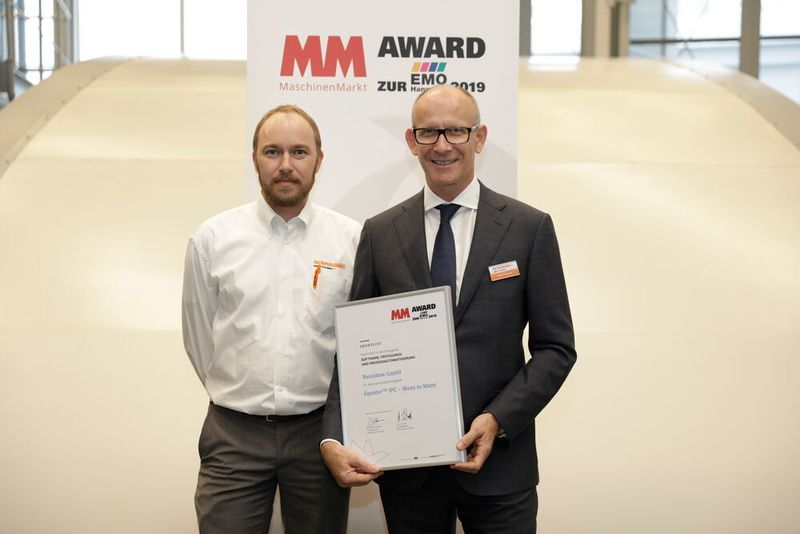 Shortlist-Teilnehmer in der Kategorie „Software, Fertigungs- und Prozessautomatisierung“: Renishaw GmbH, für das vernetzte Prüfgerät Equator™ IPC – Many to Many.  (MICHAELHECK-FOTOGRAFIE.DE)