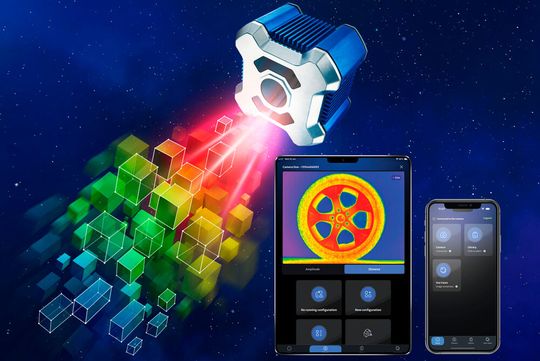 Extrem zuverlässig: Die 3D-Smart-Kamera bietet eine Genauigkeit von ±5 mm in industriellen Umgebungen.(Bild:  Contrinex)