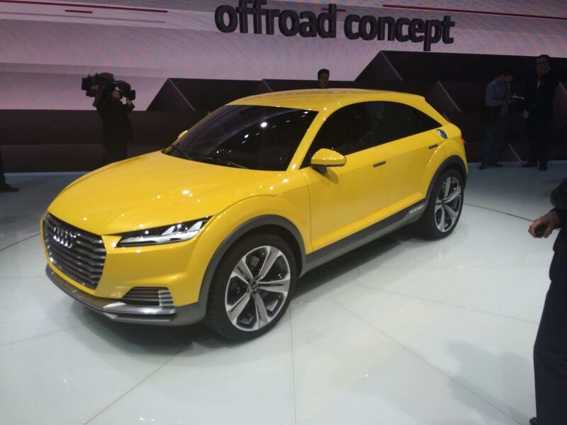 TT-Offroad-Konzept von Audi. (Foto: press-inform)