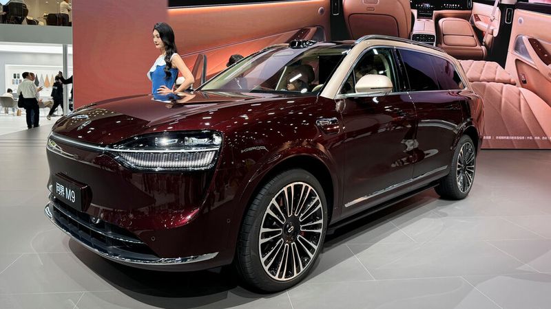 Beim neuen Super-SUV M9 setzt die von Huawei mitgegründete Marke Aito auf Lidar-Sensorik. (Bild: sp-x)