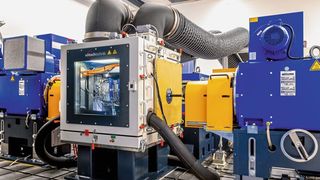 Auf dem E-Achsprüfstand können sowohl das Gesamtsystem als auch die Einzelkomponenten wie Leistungselektronik, Motor und Getriebe analysiert und erprobt werden.  (ISP)