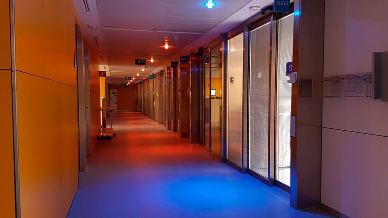 Auf der Intensivstation des Krankenhauses Vall d’Hebron in Barcelona ist immer Frühling, da man als Lichtmuster den 21. März festgelegt hat.  (Bild: Ledmotive)