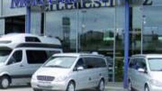 Die MB-Niederlassung Mainfranken belegte den 1. Platz Kategorie Nfz.  (Foto: Lauer)