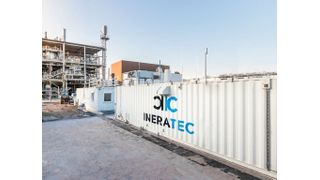 Die kompakte Reaktortechnologie von Ineratec ermöglicht es, den gesamten Syntheseprozess in einem kompakten Modul durchzuführen. (Clariant)