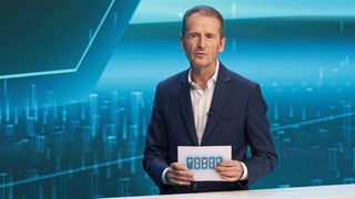 Volkswagen-Chef Herbert Diess ist in der Kritik, weil sein Projekt Cariad, die konzerneigene Software-Schmiede, noch nicht so aufgestellt ist wie angestrebt. (Bild: Volkswagen)