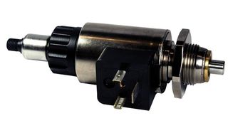 Im Gegensatz zu konventionellen Endschalter erfolgt beim Hallsensor der elektrische Sensoranschluss über einen 3-poligen M8-Stecker, was den Installationsaufwand minimiert und Schutzarten bis IP54 möglich macht. (Archiv: Vogel Business Media)