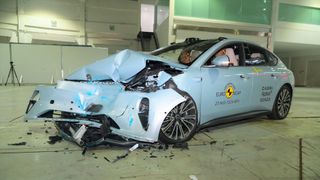 Der Nio ET5 erhielt beim Euro-NCAP-Crashtest fünf Sterne. (Bild: Euro NCAP)