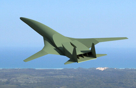 Das russische Konzept eines zivilen Überschallflugzeugs  (Foto: Central Aerohydrodynamic Institute)