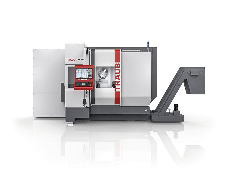 Die «TNX160» ist mit einer Traub-CNC «TX8i-s» auf Mitsubishi-Basis ausgestattet. (Bild: Index-Werke GmbH & Co. KG Hahn & Tessky)