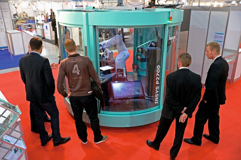 Robotik für die Medizintechnik auf der SMTE. (Bild: Messe Luzern)