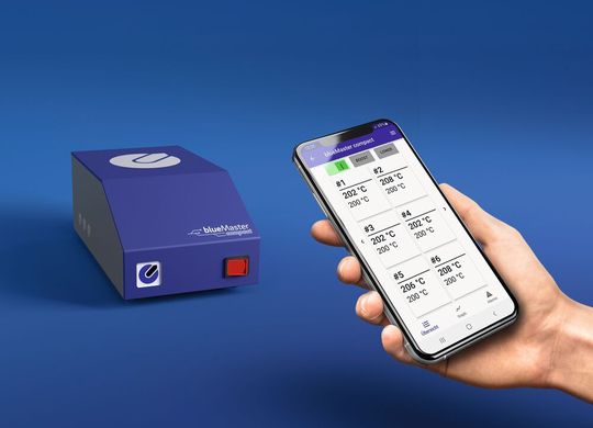The app was developed so that even by machine operators with no training in injection moulding can use it. The app was developed so that even by machine operators with no training in injection moulding can use it.
