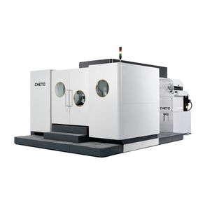 Zwei weitere neue Modelle erweitern nun das Tieflochbohr- und Fräsmaschinenspektrum oberhalb der SiC 1000 HD. Die DBB und DBA gibt es mit Verfahrwegen von X = 1.250, Y = 900 mm, Z = 800 mm und einer W-Achse mit 1500 mm Verfahrweg.(Bild:  Cheto/Paulo Carvalho)