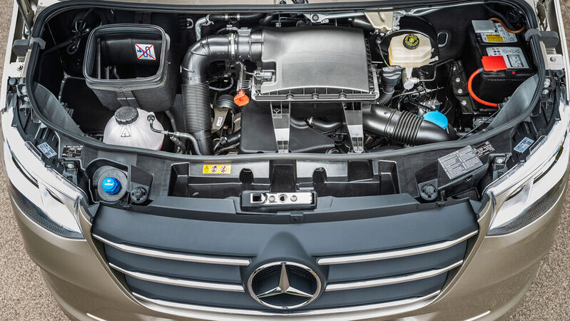 Der Mercedes-Motor OM 651 verwendet Thermofenster. Das ist kein Grund zur Klage, entschied der BGH.