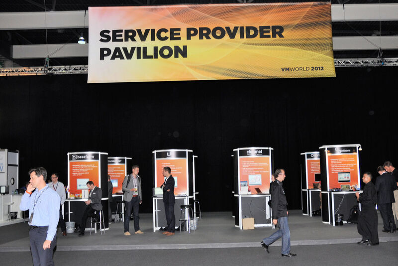 Eigens für Hoster war der „Service Provider Pavilion“ im Messebereich vorgesehen. (Michael Hase / IT-BUSINESS)