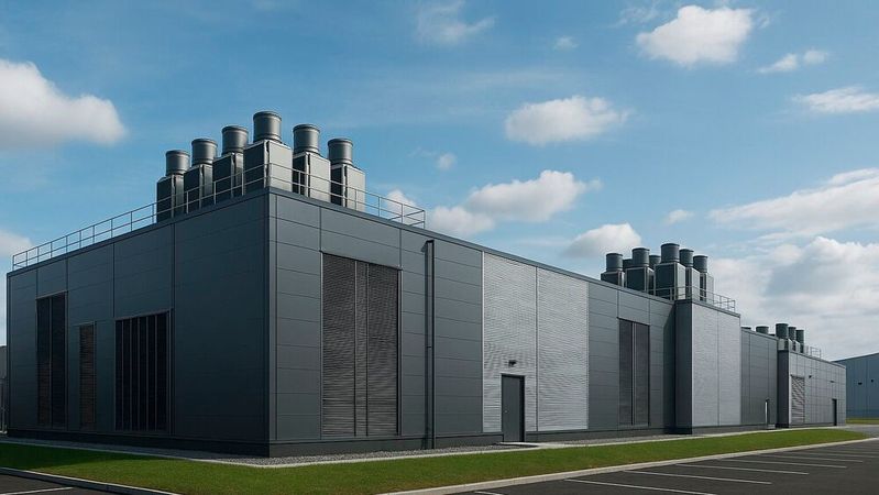 The hardware installed in AI data centers ages very quickly.(Image: Dall-E / AI-generated)