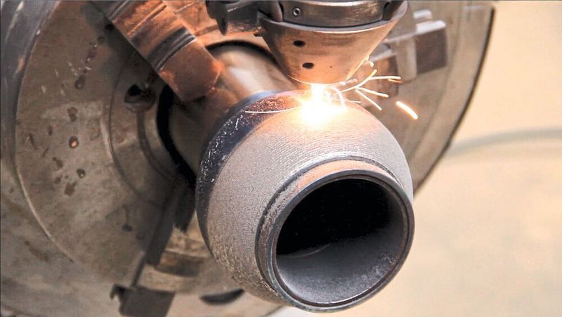 Absperrventile, Dichtungsringe und Kurbelwellen instand setzen: Mit dem Laser lassen sich verschleissfeste Schichten auftragen und Teile verschlissener Werkstücke ergänzen. (IPG)