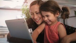 Home Office mit Kindern ist eine ganz besondere Herausforderung. (Bild: Vodafone)