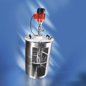 Bild 1: Ein Fassentleerungssystem, das sich gut für höherviskose, aber dennoch fließfähige Medien eignet.