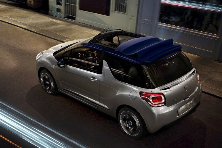 Wie der Klassiker 2CV ist auch der DS3-Cabrio mit einem Faltdach ausgestattet. (Foto: Citroën)