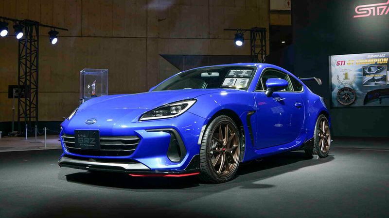 Beim BRZ STI dürfte es sich bereits um eine Serienversion handeln. (Subaru)