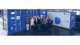 Mit einem hocheffizienter Power-to-Gas-Verfahren erreicht der Helmeth-Prototyp Wirkungsgrade von 76 %. (HELMETH/KIT)