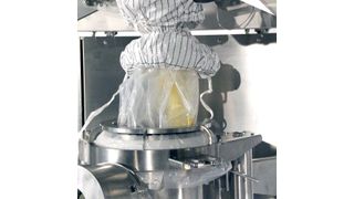 Das Big-Bag-Anschlusssystem LAS-EC (Easy Connect) hält nicht nur hohe Containment-Level ein. Es ermöglicht ein definiertes und sicheres Entleeren von Big Bags mit logischem Bedienungsablauf in wenigen Schritten. (Hecht)