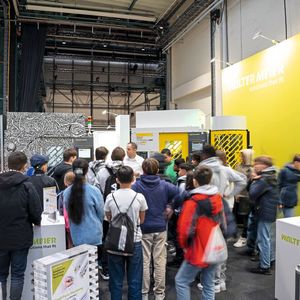 Die Walter Meier (Fertigungslösungen) AG wurde am Zukunftstag von SchülerInnen fast ein wenig überrannt. (Bild:  Thomas Entzeroth)