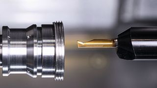 Zum Innenausdrehen setzt man bei Knorr-Bremse auf das System Supermini. (Bild: Horn)