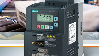 Siemens erweitert das Portfolio seiner Frequenzumrichter für Standard-Anwendungen Sinamics V20 um die Baugröße FSAC. (Siemens)