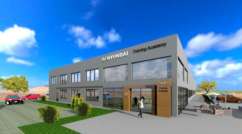 So könnte Hyundais neues Trainingszentrum künftig aussehen.