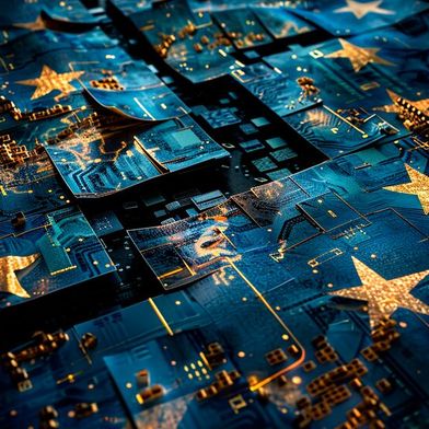 Der Vorschlag wesentliche Hochrisiko-Anwendungen aus der KI-Verordnung herauszunehmen, führe zu mehr Bürokratie für Start-Ups und Mittelstand und weniger Sicherheit, so der TÜV. Mitgliedsstaaten und EU-Kommission seien gefordert, den horizontalen Ansatz des AI Acts zu erhalten. (Bild: KI-generiert)