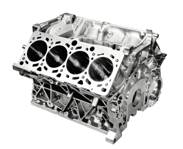 Motorblöcke sind ein gutes Beispiel für die Notwendigkeit präziser Reihenbohrungen und verbesserter Prozesseffizienz. (Bild: Kennametal)