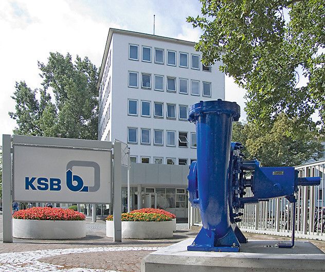 Die KSB-Zentrale in Frankenthal: Von hier aus wird der global operierende Konzern gesteuert. (KSB)