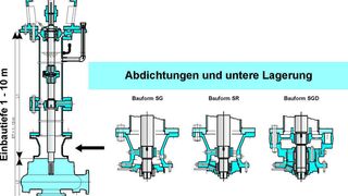Die Tauchpumpen der Bauform SG/SR/SGD.  (Bild: Egger)