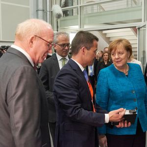 Bilder von der Eröffnung des neuen Forschungs- und Entwicklungszentrums im Rahmen des 100-jährigen Firmenjubiläums von Viessmann.