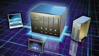 Will man seine Daten aus Sicherheitsgründen nicht in der Cloud speichern und trotzdem im Unternehmen Zugriff auf alle Daten haben, lohnt sich die Anschaffung eines eigenen Netzwerkspeichers (NAS).  (Andrea Danti - Fotolia.com)