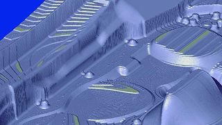 Bild 1: Ausschnitt aus einer per Abtragsimulation ermittelten Werkstückgeometrie. (Archiv: Vogel Business Media)