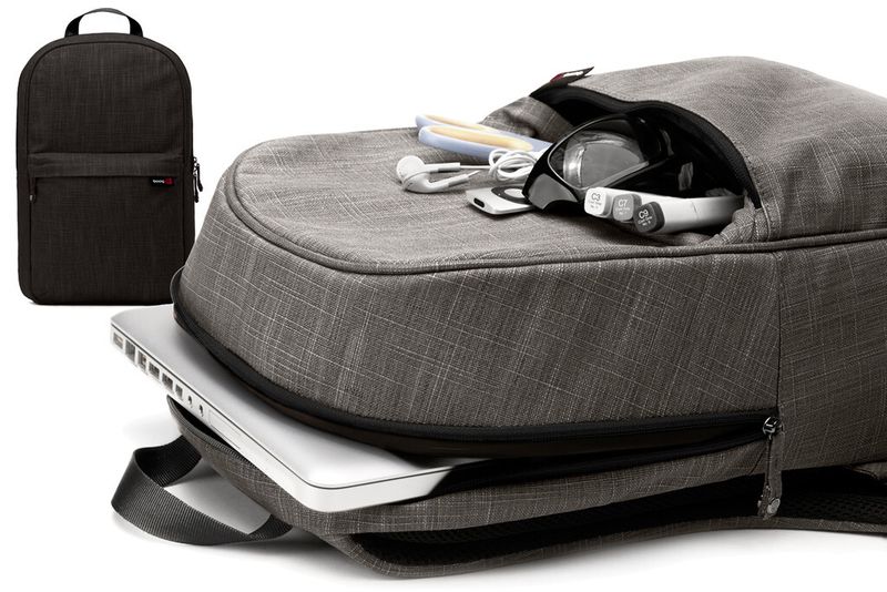 ...der Rucksack Daypack, ebenfalls aus der Mamba-Serie von Booq, bietet Platz für Notebooks bis 15 Zoll Größe - und fürs Smartphone inklusive passendem Zubehör. (booq)