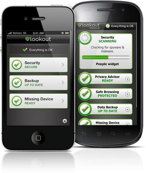 Die Lookout Premium App for Android enthält einen Privacy Advisor, der die Datenzugriffe von Apps scannen und bewerten kann. (Lookout Mobile Security) (Archiv: Vogel Business Media)
