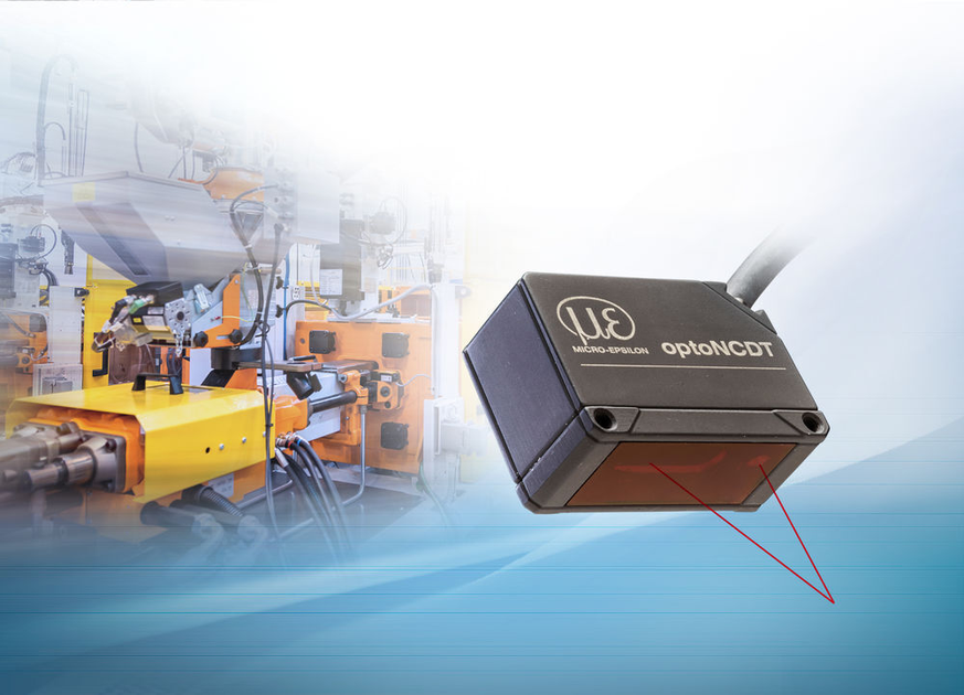 Miniaturisierter Laser-Sensor mit integriertem Controller